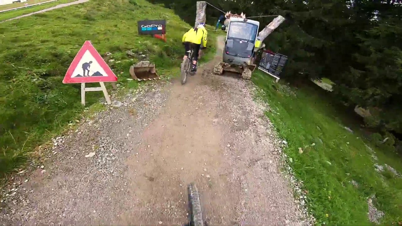ONE LAP Challenge - Top to Bottom at Bike Park Leogang | POVeverything