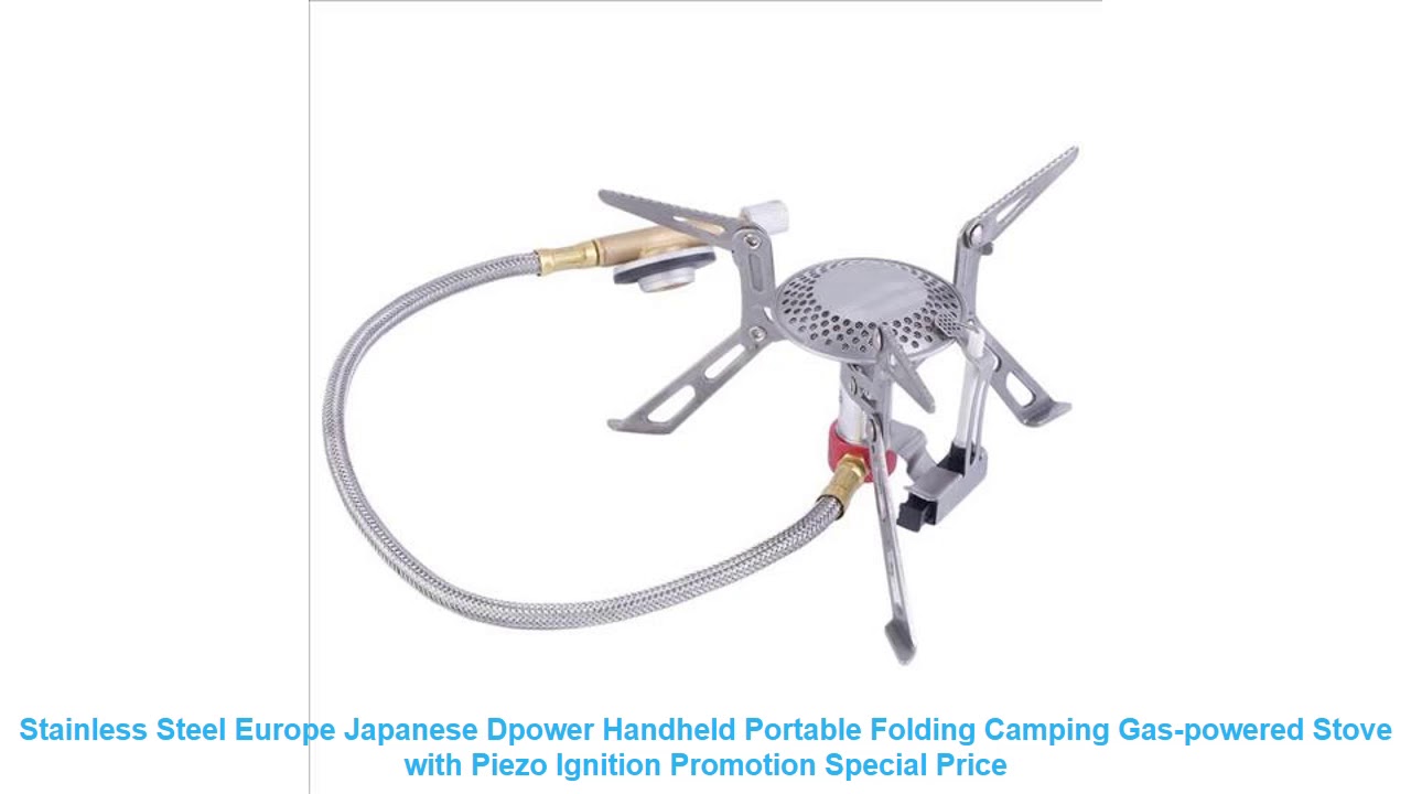 Stainless Steel Europe Japanese Dpower Handheld Portable Folding Campi