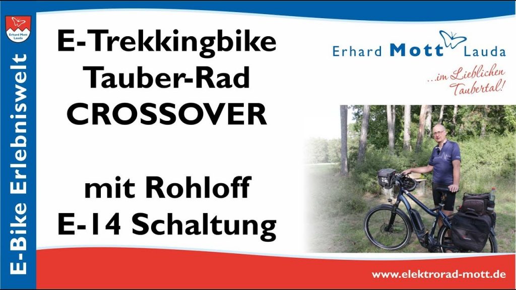 E-Trekkingbike Tauber-Rad CROSSOVER mit Rohloff E-14 Schaltung | E-Bike Erlebniswelt Erhard Mott