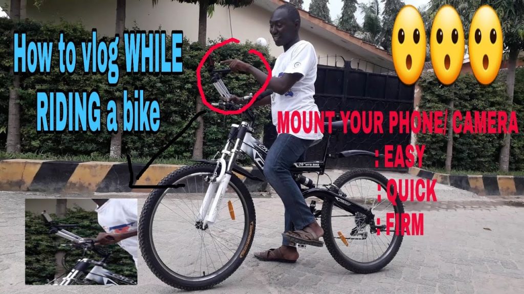 HOW TO VLOG WHILE RIDING A BIKE IN 2019 | HOW TO MOUNT PHONE/CAMERA ON TRIPOD ON A BIKE