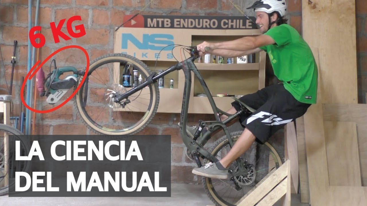 Cómo Hacer Manual en tu Bicicleta Usando el Manual Machine! Técnica Básica de Mountain Bike!