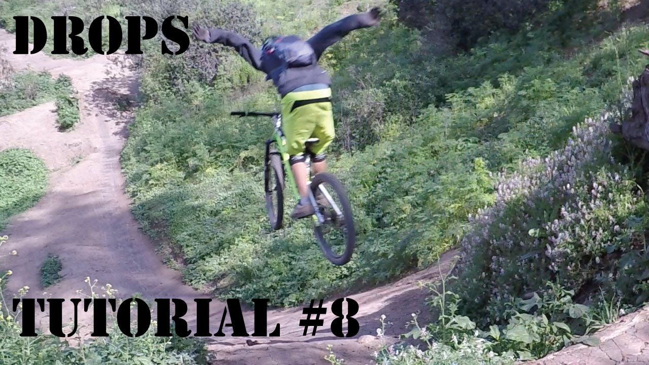 Cómo Saltar un Drop o Cortado en tu Mountain Bike! Técnica de Bicicleta!