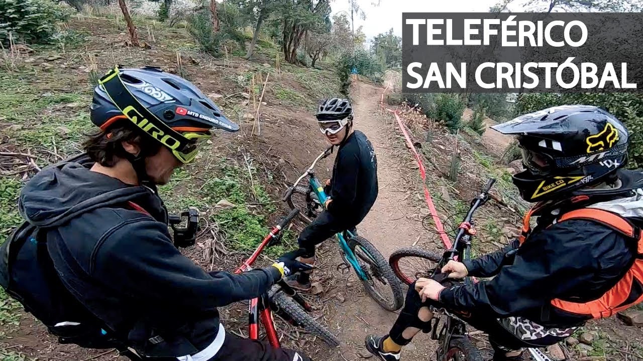 Mountain Bike Downhill con Teleférico en el Cerro San Cristóbal con los Chicos de Lonquimay!