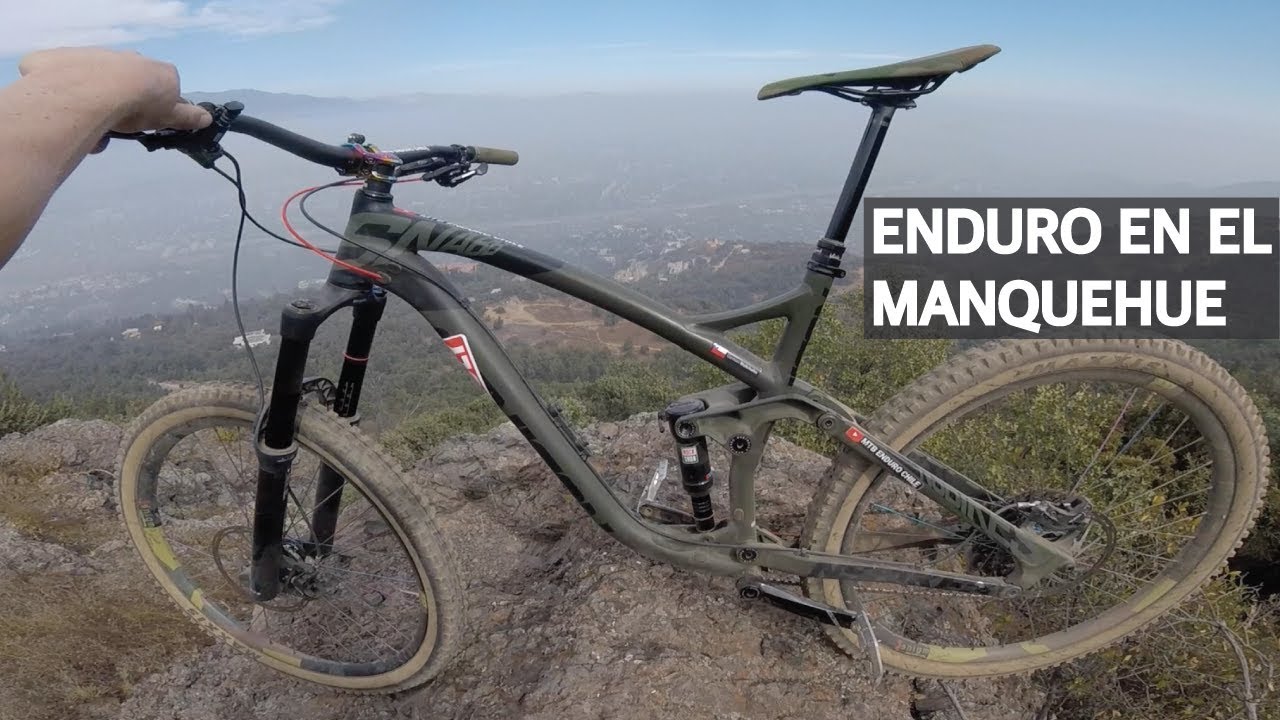 Mountain Bike Enduro Viviendo en Santiago! Bicicleta en el Cerro Manquehue!