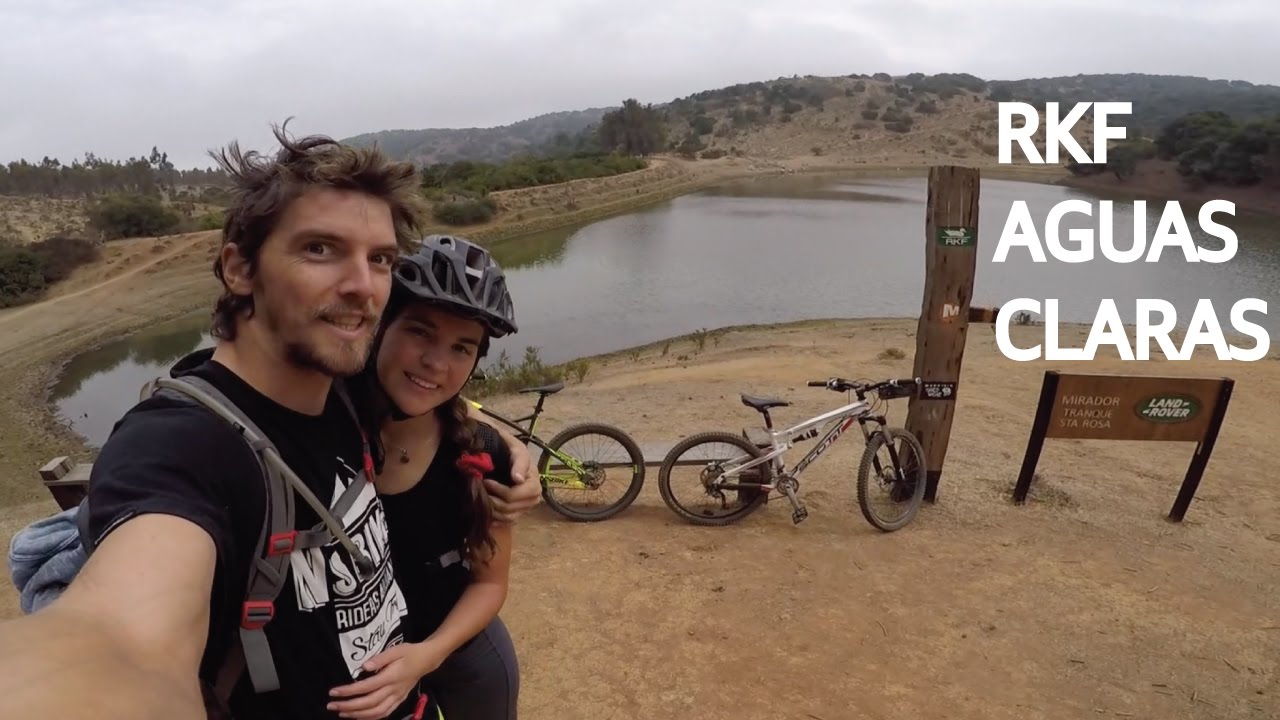 Mountain Bike en el Bike Park Aguas Claras con la Valentina!