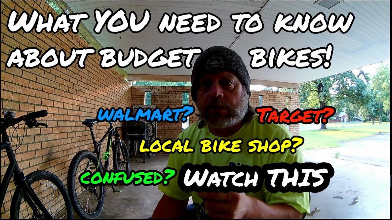 NOT FOR KIDS!!Big Box Store Bike vs LBS Budget Bikes What to Look For..filmed 6 1 19