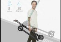 RND Electric Scooter for Adults Folding Commuting Scooter 8 Mile Long Range with Explosion Proof Tir