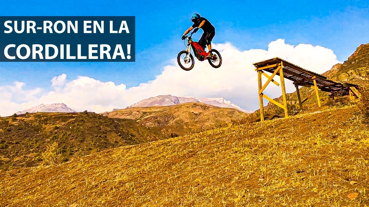 Test de Bicicletas Eléctricas Muy Potentes en la Montaña! Sur Ron Electric Bike en los Andes!