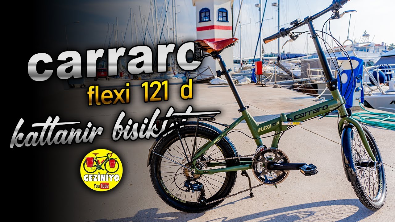 Carraro Flexi 121 D Katlanır Bisiklet İnceleme | 2020 | Folding Bike