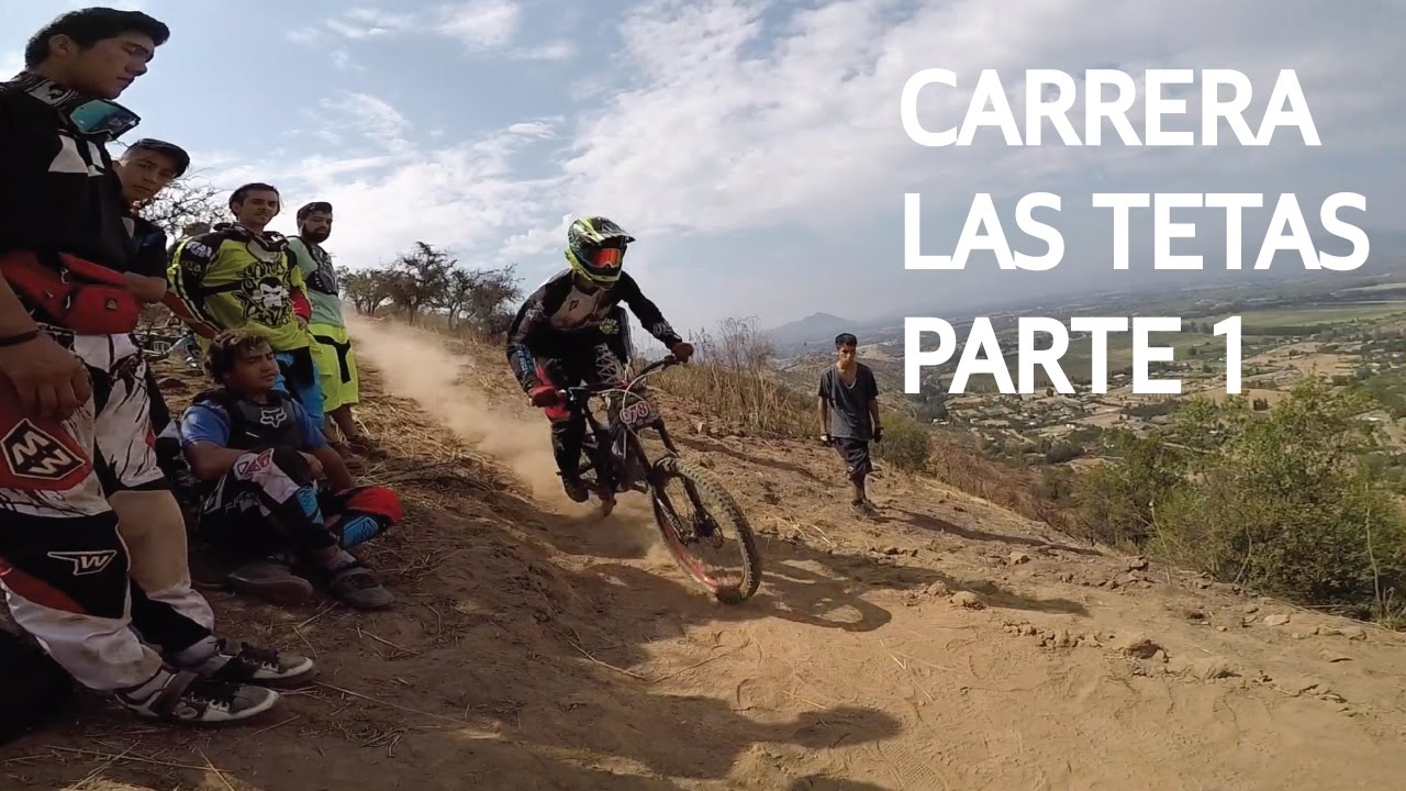 Carrera de Mountain Bike Downhill en Las Viñas! Parte 1/2!