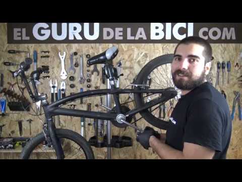 Cómo cambiar un eje pedalier y bielas de BMX, tutorial completo