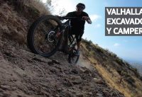 Mountain Bike Downhill en Valhalla, Reparando la Mini Excavadora y Hablando Inglés con los Suizos!