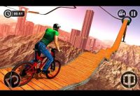 review game sepeda dengan rintangan tersulit Mustahil Sepeda BMX Stunts