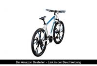 ❄️ Galano 650B MTB Hardtail Mountainbike 27,5 Zoll Primal Fahrrad Mountain Bike (weiß/blau, 48 cm)