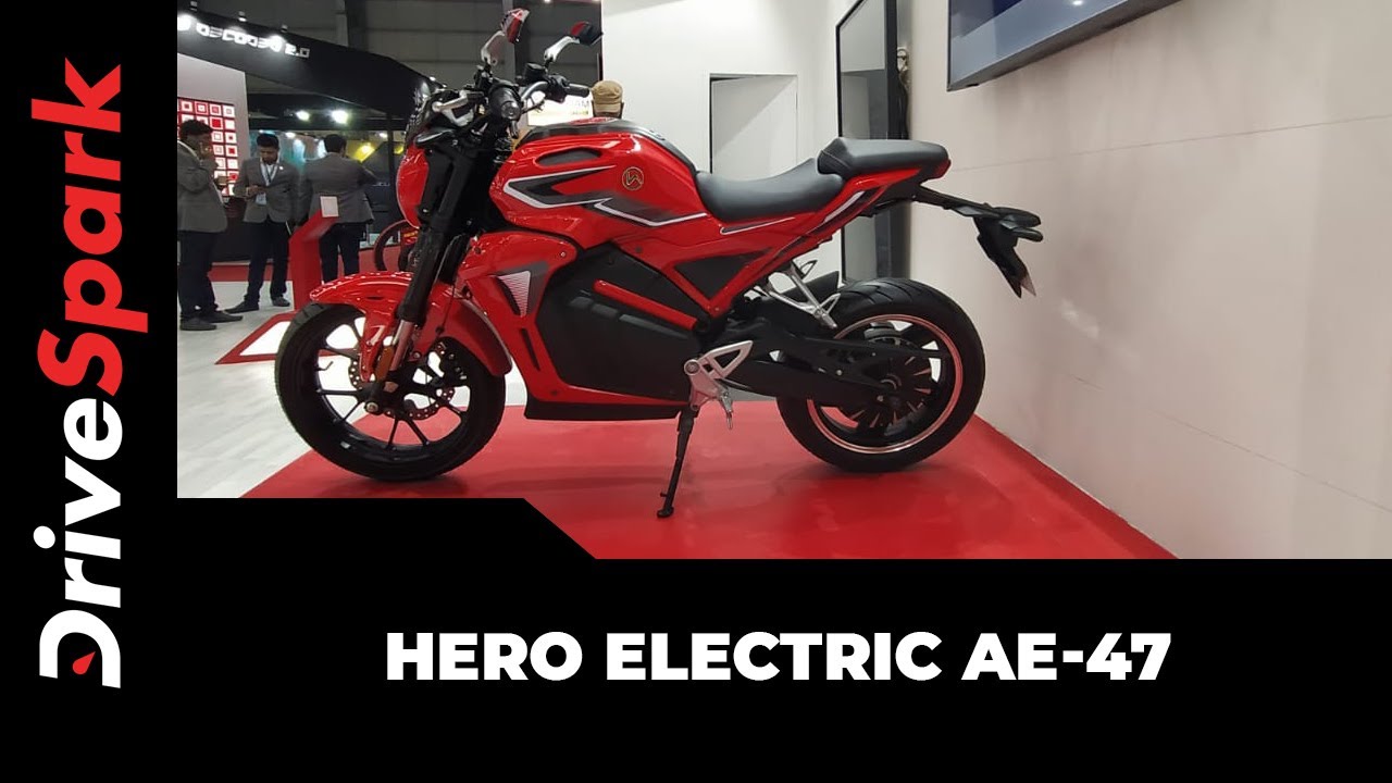Hero Electric AE-47 पेश | Hero Electric Bike | Auto Expo 2020 | Hindi DriveSpark