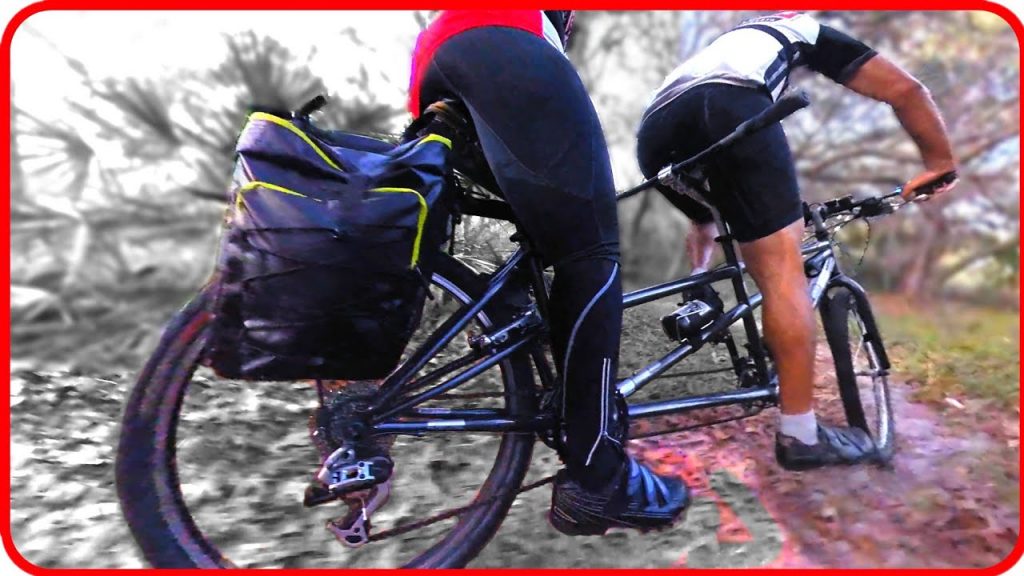 Tandem Mountain Biking: We Send It MTB Style on the Tandem Bike at Markham Woods Mountain Bike Trail