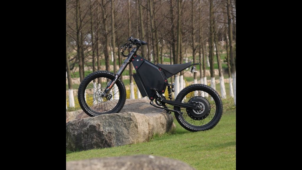 The electric bike is powerful, fast and energy-efficient.