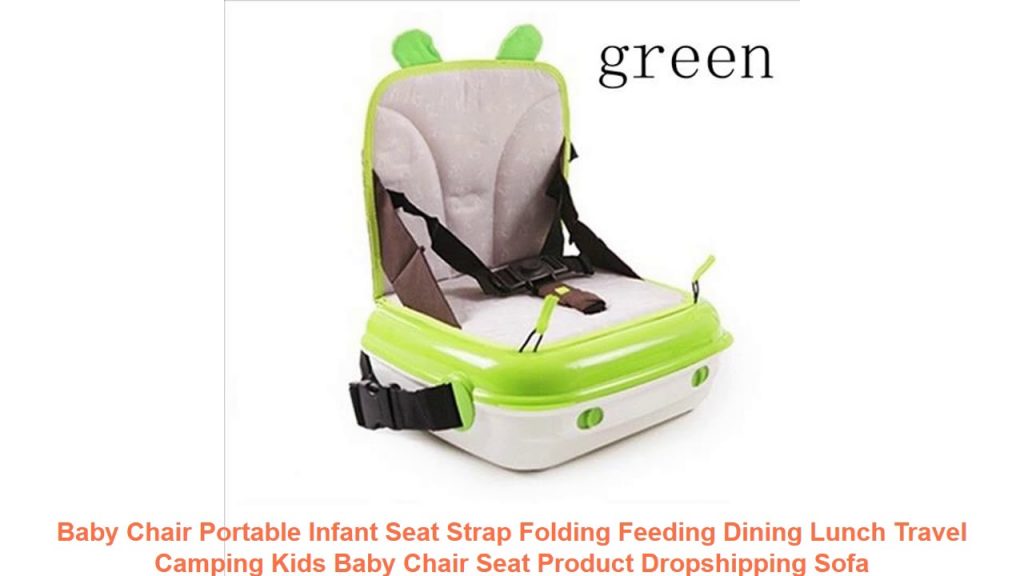 Baby Chair Portable Infant Seat Strap Folding Feeding Dining Lunch Travel Camping Kids Baby Chair S