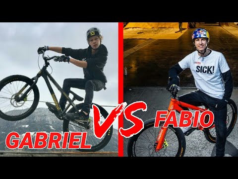 GABRIEL WIBMER VS FABIO WIBMER 🔥🔥 TWO OF THE BEST DOWNHILL AND TRIAL RIDERS