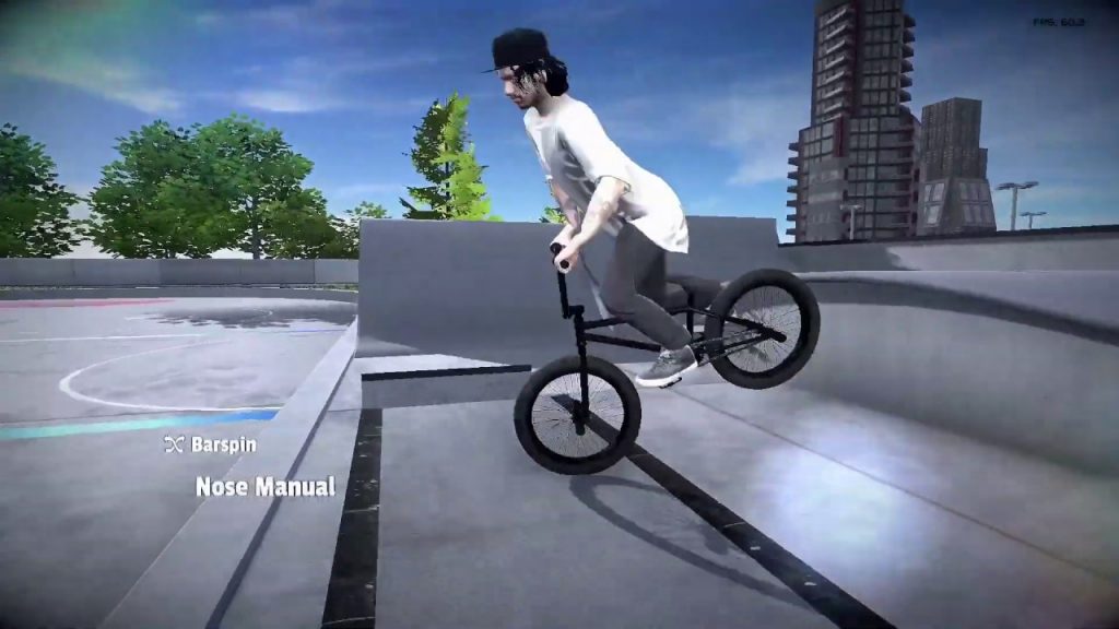 PIPE BY BMX STREETS - COMMUNITY CENTER NEEDS A MOD ON PS4!!! RARE FOOTAGE #1