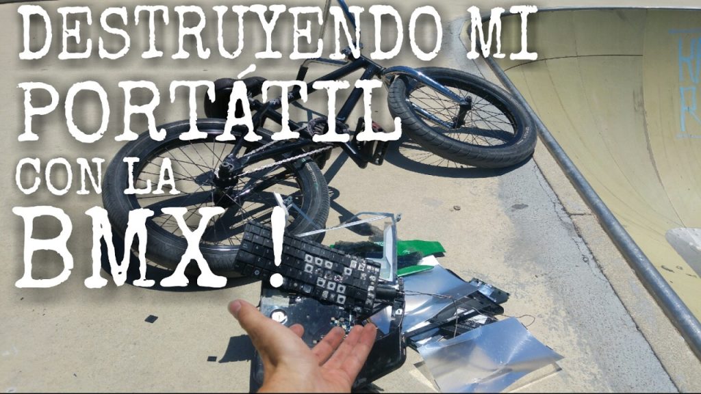 REVIENTO MI PC CON MI BMX !!  | ¡¿ SOBREVIVIRA ?!? | BMX VS PC | REDU_BMX