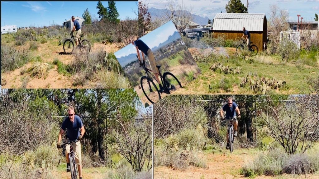 #backyardfun #mountainbike #NewMexicoUSA Backyard Bike Track Project Part #3 [take 2 :)]