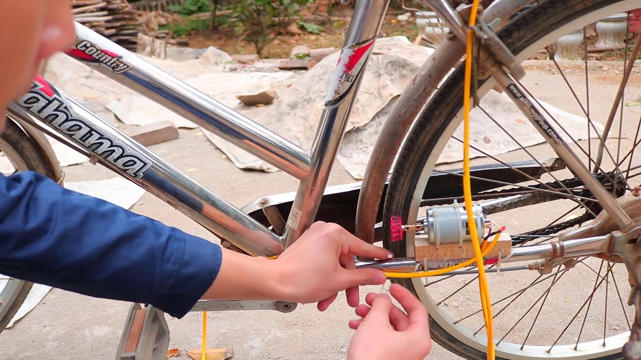 DIY Electric Bike from Old Bike