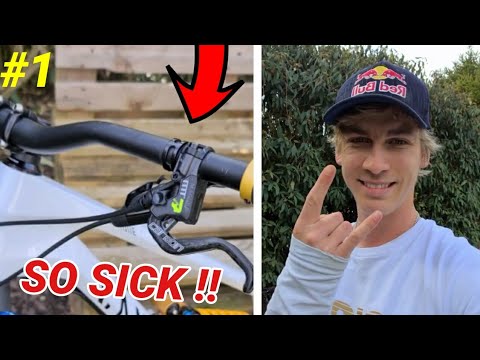 HOW FABIO WIBMER SET UP HIS BRAKES FOR TRIAL AND ENDURO BIKE #1