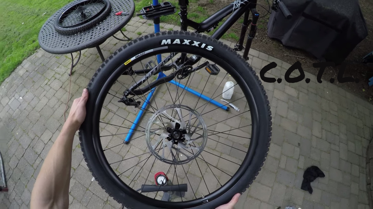 MTB DIY Tubeless Conversion- Easiest and Cheapest way!