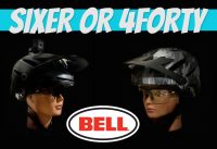 MTB Plan B - Mountain bike helmet comparison:  Bell Sixer vs 4forty
