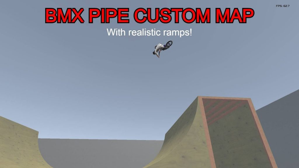 Bmx Pipe Custom map clip