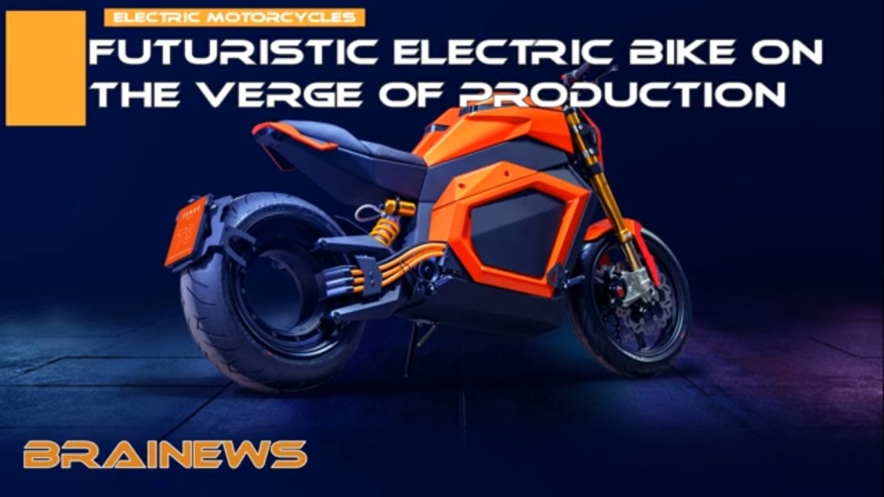 Futuristic Electric Bike On The Verge Of Production