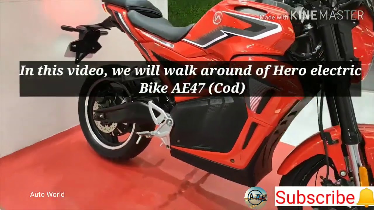 Hero Electric Bike AE-47 in Auto Expo 2020. Moi Tv