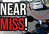 Nearly Got Dropped Of The Bike | Crazy People & Bad Drivers VS Bikers. EP [128]