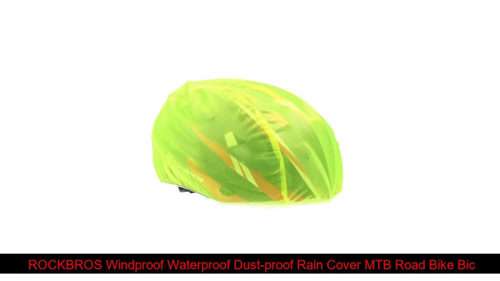 ROCKBROS Windproof Waterproof Dust-proof Rain Cover MTB Road Bike Bicycle Helmet Cover Cycling Hel