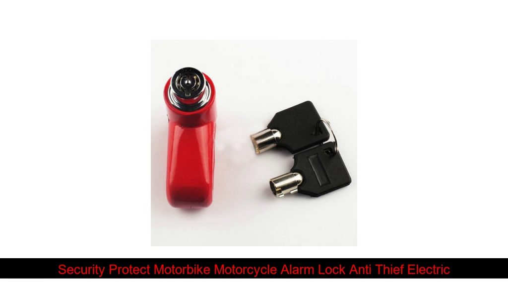 Security Protect Motorbike Motorcycle Alarm Lock Anti Thief Electric Bike Scooter Wheel Disc Brake