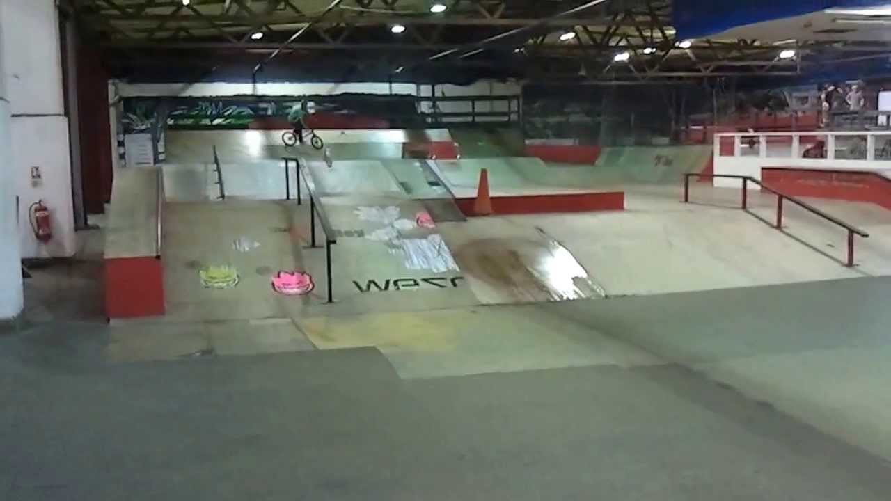 First go on the ramps
