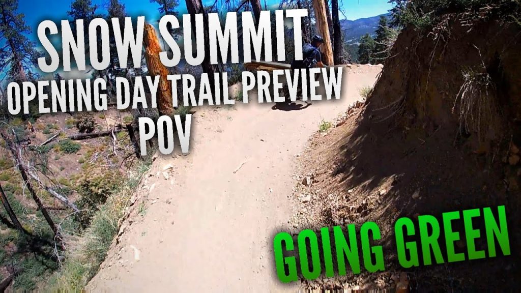 Going Green POV (BEST Beginner Trail at Snow Summit | Snow Summit Opening Day 2020