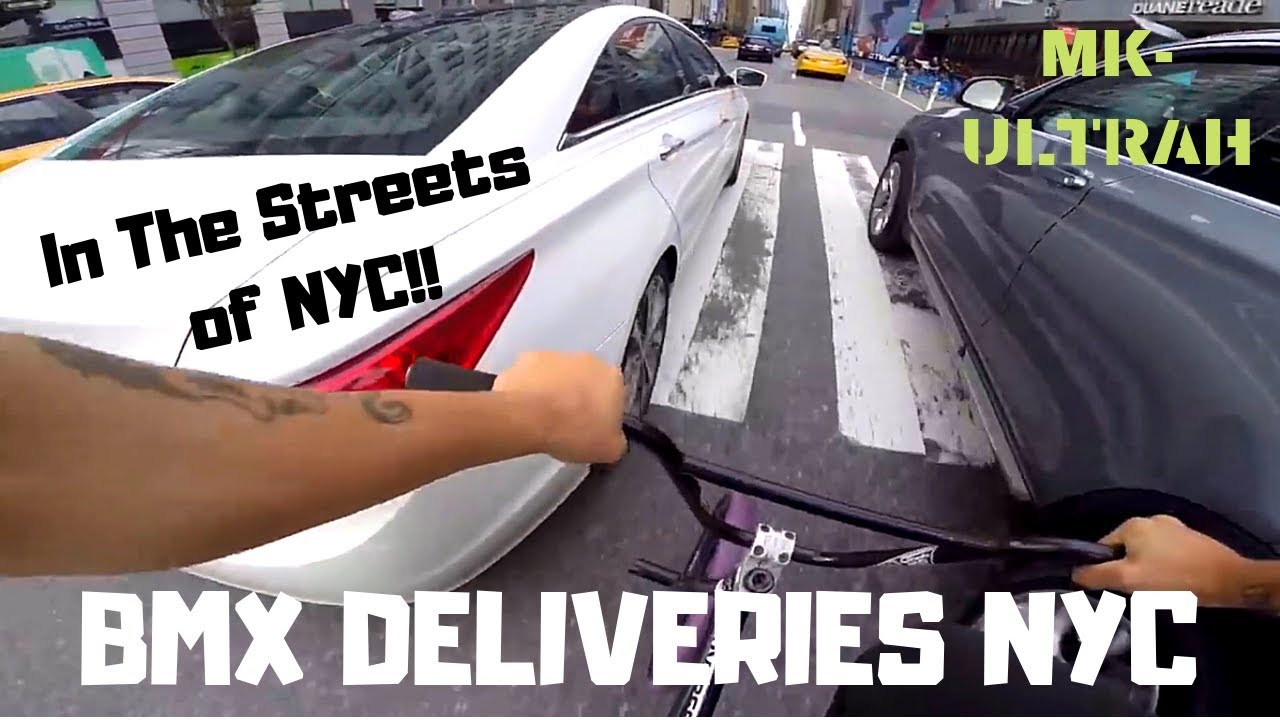INSTRUMENTAL #8 / BMX / DELIVERIES IN NEW YORK CITY TRAFFIC / GoPro / MK-ULTRAH
