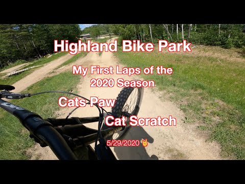 My First Laps of 2020 -  Highland Bike Park