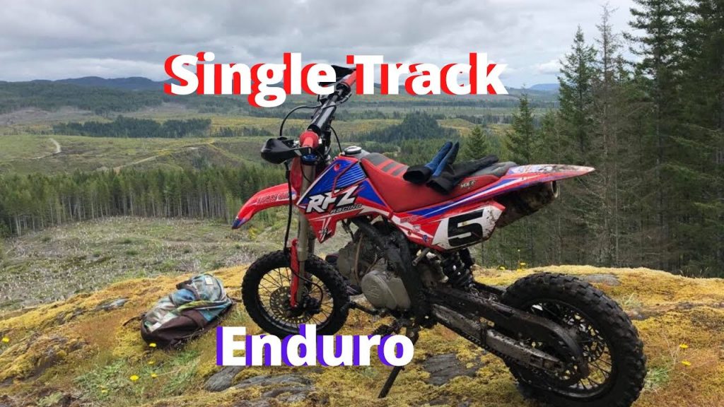 Pit Bike Single Track Enduro Riding! | Apollo RFZ 125cc