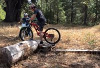 Trials Endurocross on a Mountain Bike? (Feat. Dennis the Menace riding)