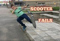 Самые жёсткие падения на самокате | scooter fails 2020