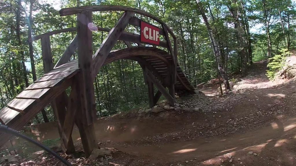 12yr old on Cats Paw @ Highland Mountain Bike Park