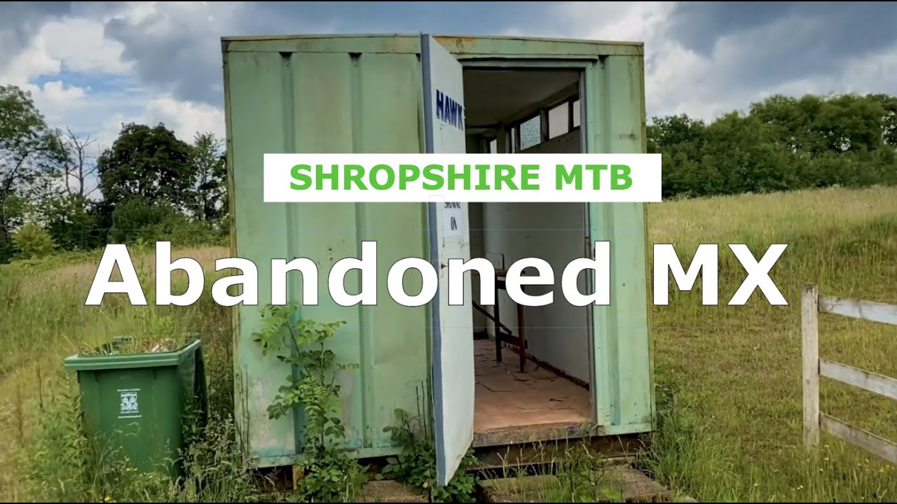 Abandoned MX Track in Shrewsbury.- Shropshire MTB
