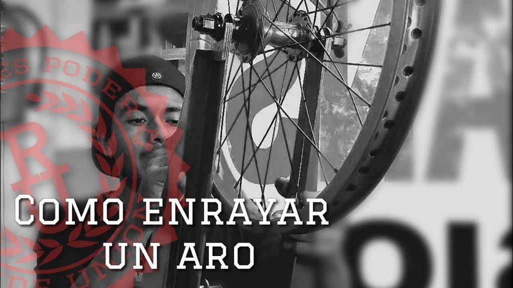 BMX Como enrayar un aro - How to lace a wheel