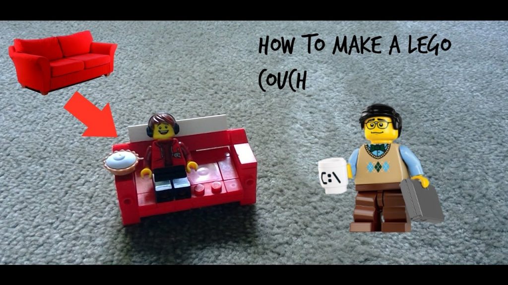 How to make a Lego Folding couch