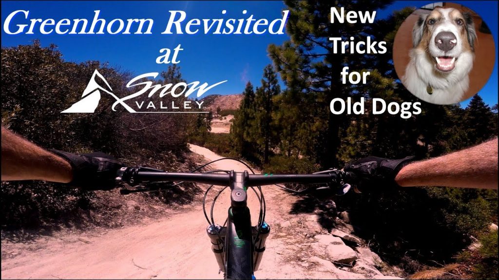 June 2020, Greenhorn trail re-visited at Snow Valley Bike Park