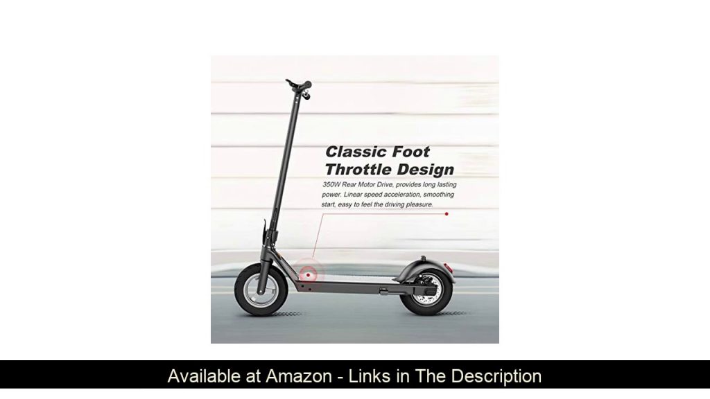 ☘️ RND F16 10.5 Inch Electric Scooter for Adults Folding Electric Scooter with Foot Control Acceler