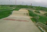 USA  bmx racing at THE HILL track  4/14/12  my main moto   onboard footage